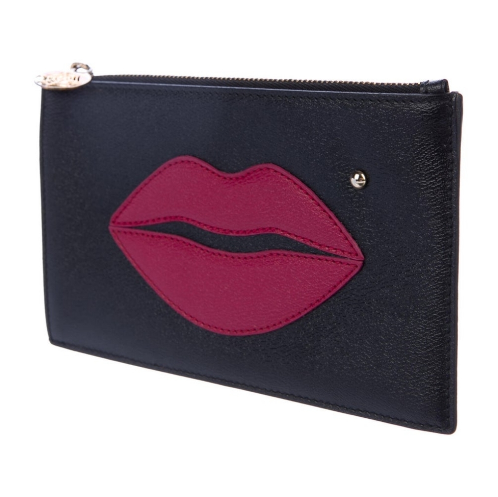 Charlotte Olympia "pouty" lip clutch cosmetic bag
